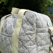 Latte Garden Nappy Bag (100% Cotton) image 2